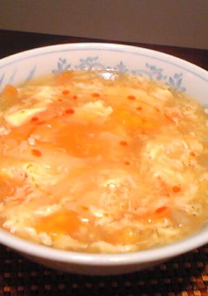 とろーり酸っぱ！インスタントで酸辣湯麺♪-レシピのメイン写真