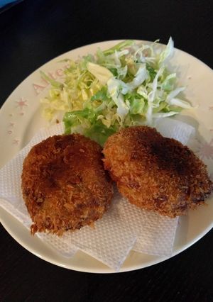 かぼちゃと鶏肉のサックサク！コロッケ-レシピのメイン写真