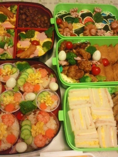 ☆2011年☆幼稚園*運動会弁当-レシピのメイン写真