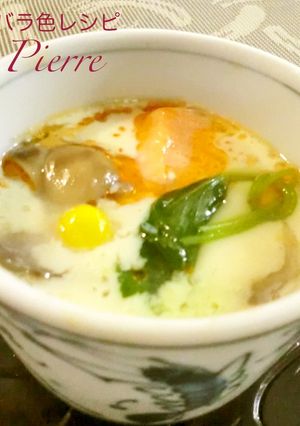 秋の空也蒸し-レシピのメイン写真