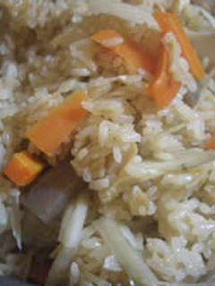 ホタテ缶で*簡単炊き込みご飯-レシピのメイン写真