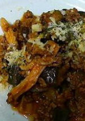ナスとひき肉のトマト煮-レシピのメイン写真