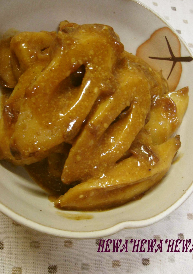 すりごまで濃厚♡ちくわのカレー煮込み-レシピのメイン写真