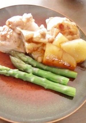 鶏肉とジャガイモのみりん醤油ソテー-レシピのメイン写真