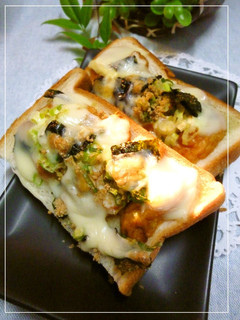 魚河岸あげのごま風味トースト-レシピのメイン写真