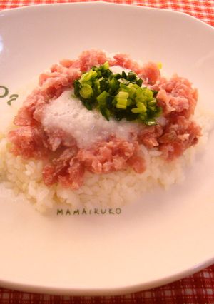 ♪ゆず香 山芋ネギトロ丼♪-レシピのメイン写真