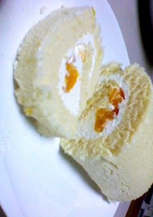簡単みかんロールケーキ。-レシピのメイン写真