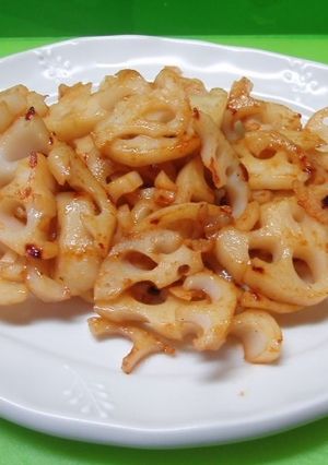 シャキシャキ！ダシダ味れんこんきんぴら-レシピのメイン写真