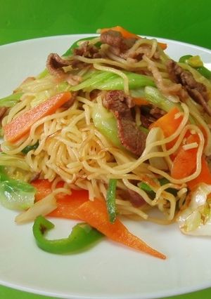 W牛の塩焼きそば-レシピのメイン写真