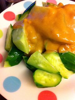 ピーナッツバターでディップ♪-レシピのメイン写真