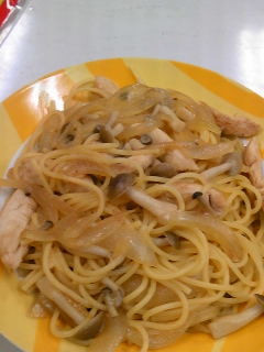 キノコとささみのパスタ-レシピのメイン写真
