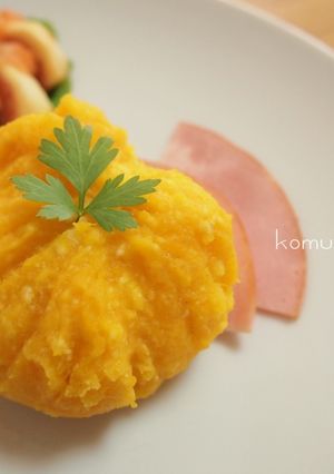 バター香る ＊ かぼちゃサラダ-レシピのメイン写真