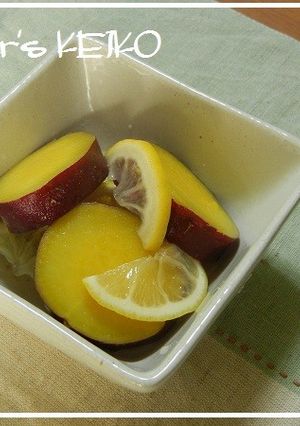 【農家のレシピ】さつまいものレモン煮-レシピのメイン写真