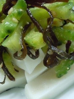 かまぼことゴーヤの塩昆布和え-レシピのメイン写真