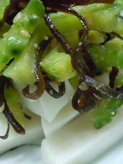 かまぼことゴーヤの塩昆布和え-レシピのメイン写真