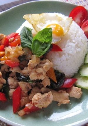 和?っぽい ガパオご飯-レシピのメイン写真