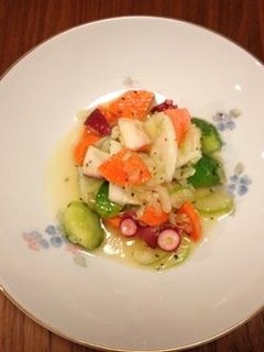 タコと野菜のミックスマリネ-レシピのメイン写真