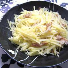 รูปของ 千切りじゃがいものシャキシャキ中華炒め☆