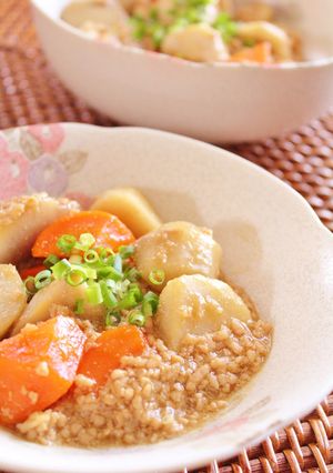 手抜き流♪里芋と人参の鶏そぼろあんかけ-レシピのメイン写真