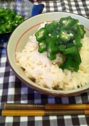 ご飯おかわり！絶品♡な＊おくら＊-レシピのメイン写真