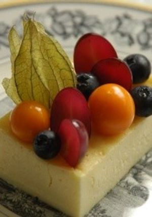 シンプルチーズケーキ-レシピのメイン写真