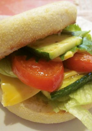 さっぱりハンバーガー-レシピのメイン写真
