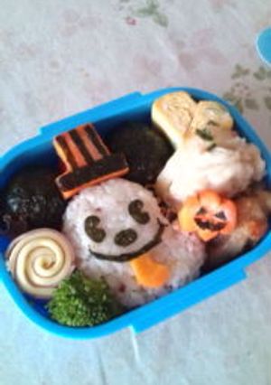 ☆キャラ弁♦♫⁺♦おばけミッキー☆-レシピのメイン写真