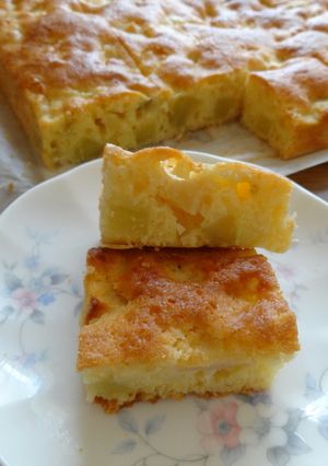 サツマイモとりんごの大きいケーキ✿-レシピのメイン写真