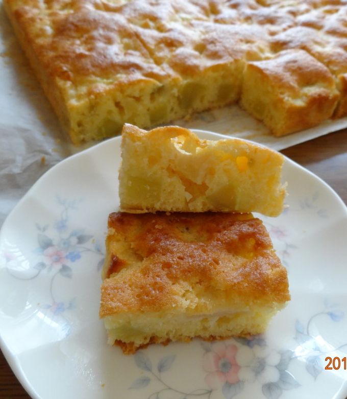 サツマイモとりんごの大きいケーキ✿-レシピのメイン写真