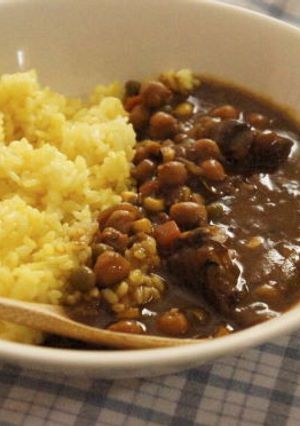 牛肉とひよこ豆のスパイシーカレー-レシピのメイン写真