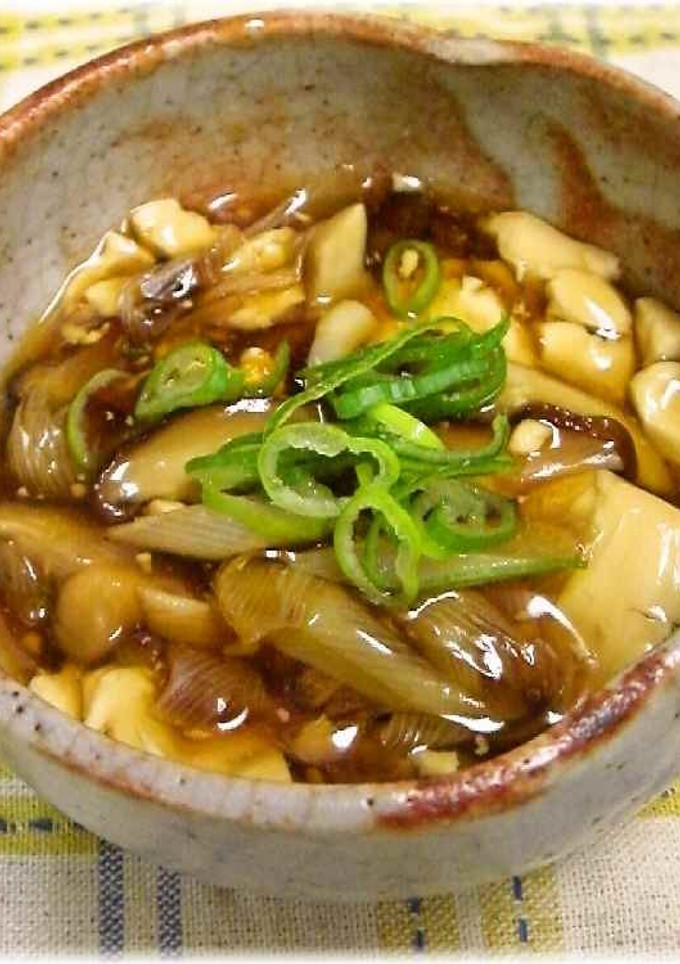 豆腐ときのこのとろとろあん-レシピのメイン写真