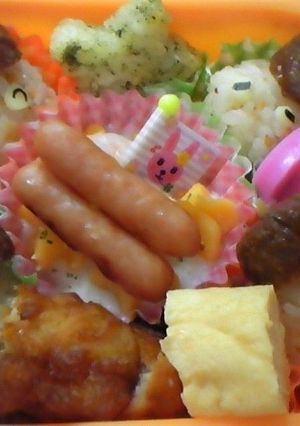 秋のどんぐり弁当！＜キャラ弁＞-レシピのメイン写真