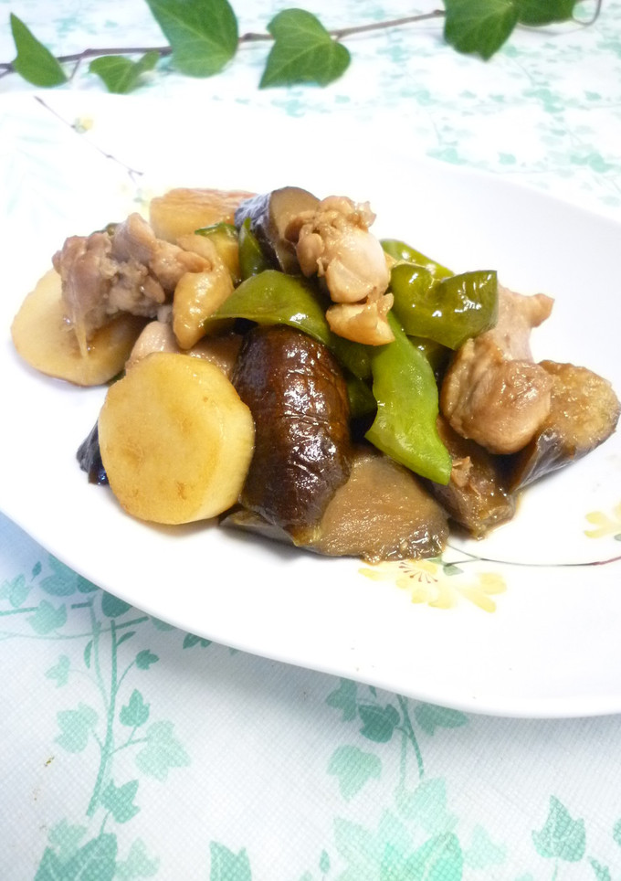 鶏肉と野菜の照り旨煮-レシピのメイン写真