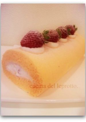 苺のロールケーキ-レシピのメイン写真
