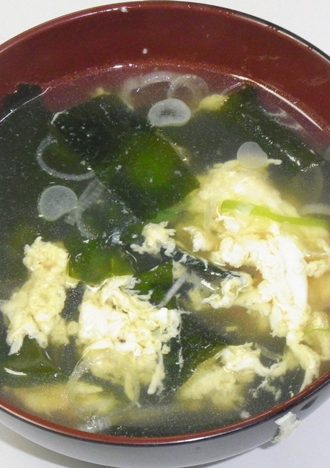 たまごとワカメの中華スープ-レシピのメイン写真