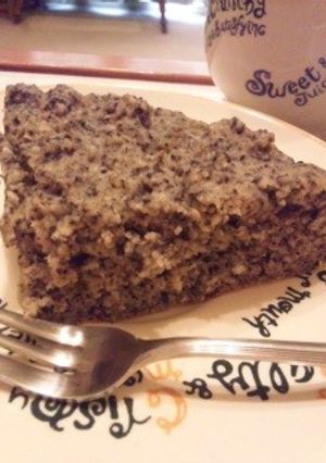 黒ごまとお豆腐の炊飯器ケーキ-レシピのメイン写真