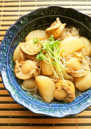 簡単ヘルシー☆大根と帆立のほっこり煮物-レシピのメイン写真