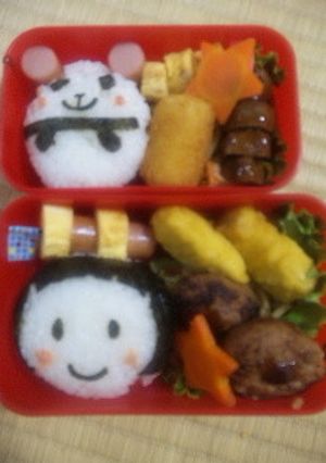 愛情弁当『保育園』①-レシピのメイン写真