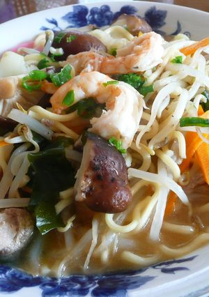 たっぷり野菜のちゃんぽん麺-レシピのメイン写真
