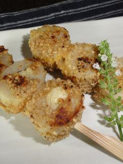 おつまみに~ちくわの胡麻焼き!-レシピのメイン写真