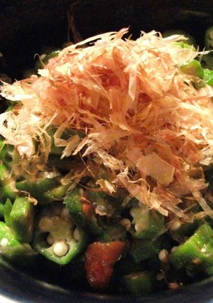 オクラの梅和え-レシピのメイン写真