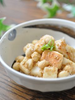 簡単♪はんぺん&大豆の胡麻旨☆和え-レシピのメイン写真