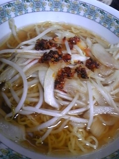 普通のラーメンが食べるラー油で、、、-レシピのメイン写真