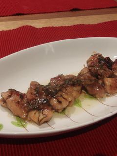 鶏肉の梅しそバター-レシピのメイン写真