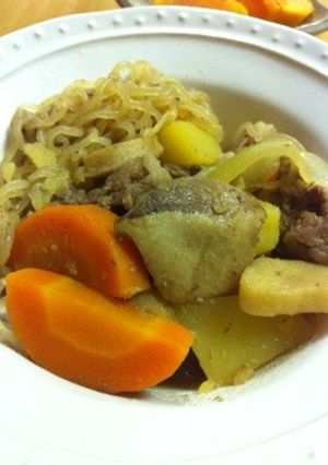 エリンギ入り肉じゃが-レシピのメイン写真