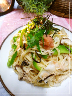 野菜たっぷり☆たらこパスタ-レシピのメイン写真