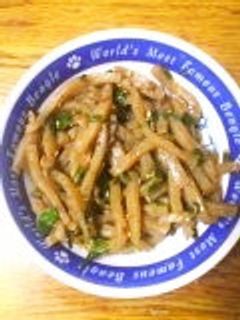 つきこんにゃくの炒め物。-レシピのメイン写真