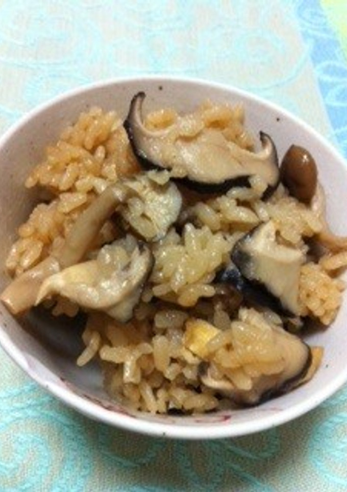 秋と言えば！きのこご飯♪-レシピのメイン写真