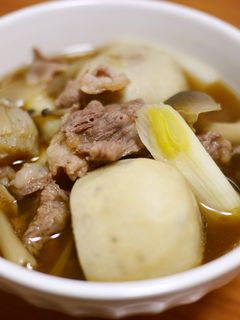 山形置賜(米沢)地方風の芋煮-レシピのメイン写真