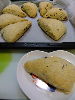 バナナチョコスコーン-レシピのメイン写真